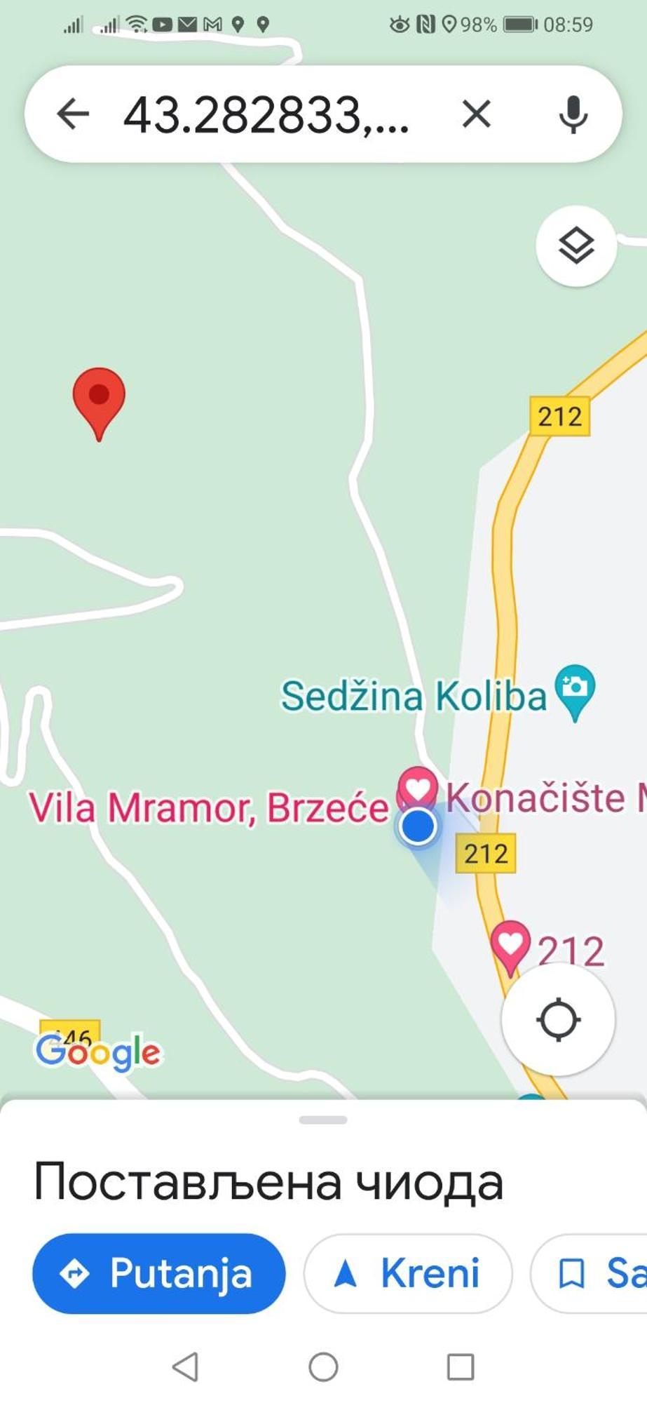 Villa Mramor Brzece Bagian luar foto